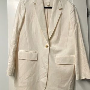 XS White HM Blazer